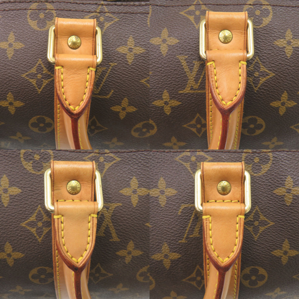 LOUIS VUITTON Authentic Brown Monogram Keepall 45 Boston Bag - Picture 7 of 10